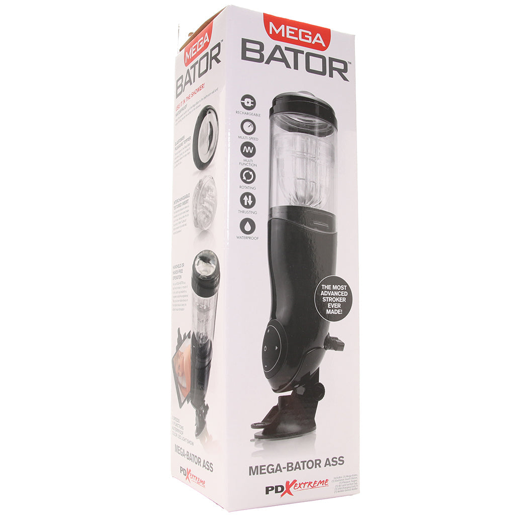 Extreme Mega-Bator Ass in Black/Clear