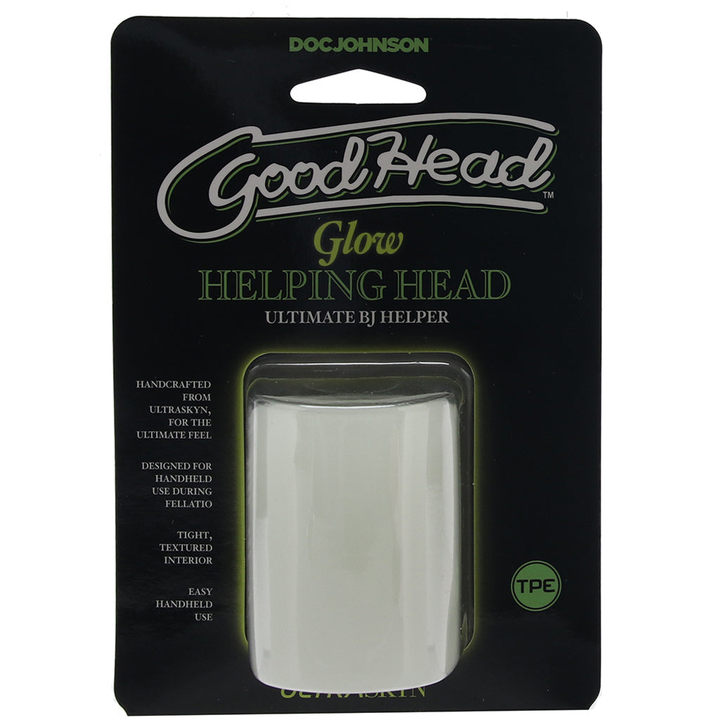 GoodHead GoodHead Glow Helping Head Stroker - Male Masturbators - HoneyHugs Canada (View 6)