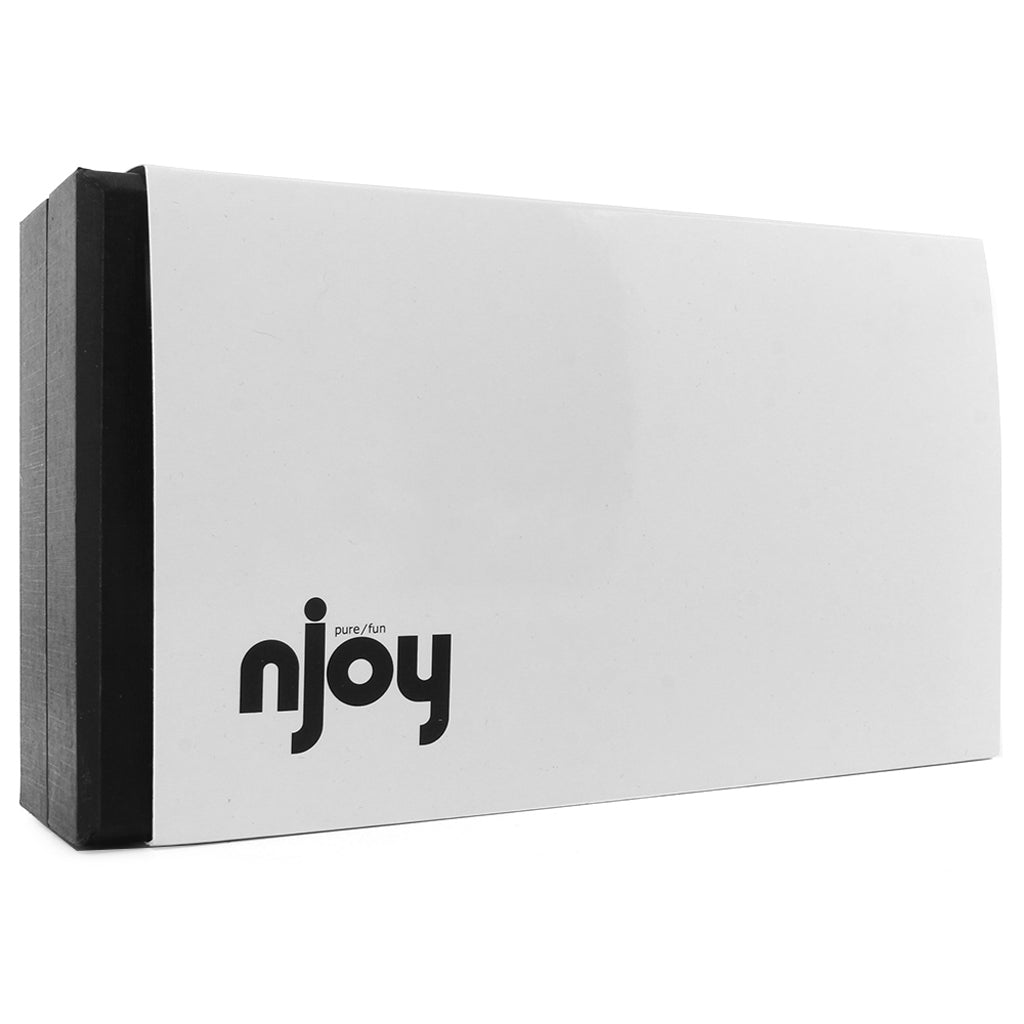 nJoy Pfun Plug: Elite Stainless Steel Prostate Massager for Exquisite Pleasure