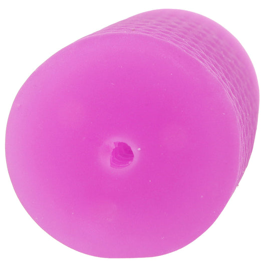 CalExotics Pop Sock! Beaded Stroker in Purple - Male Masturbators - HoneyHugs Canada (View 2)