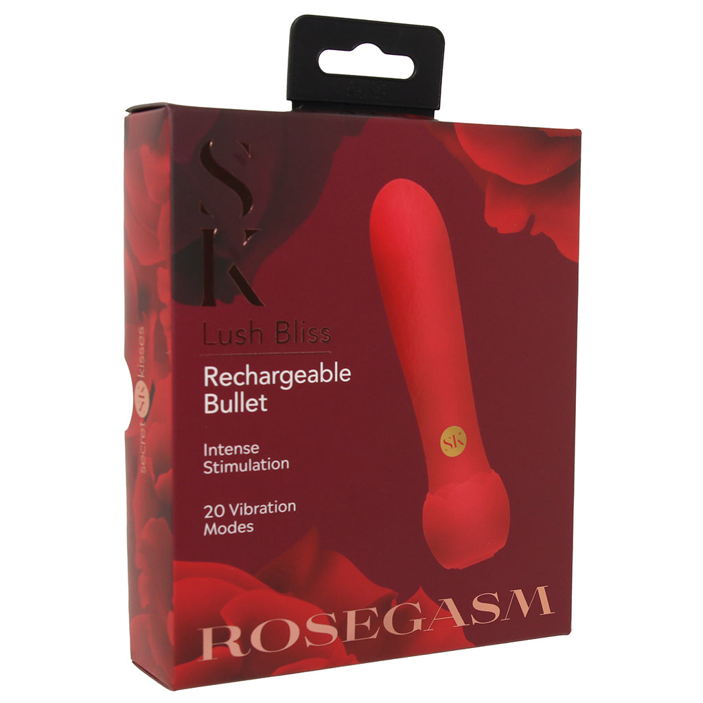 Secret Kisses Secret Kisses Rosegasm Lush Bliss Bullet Vibe - Vibrators - HoneyHugs Canada (View 9)