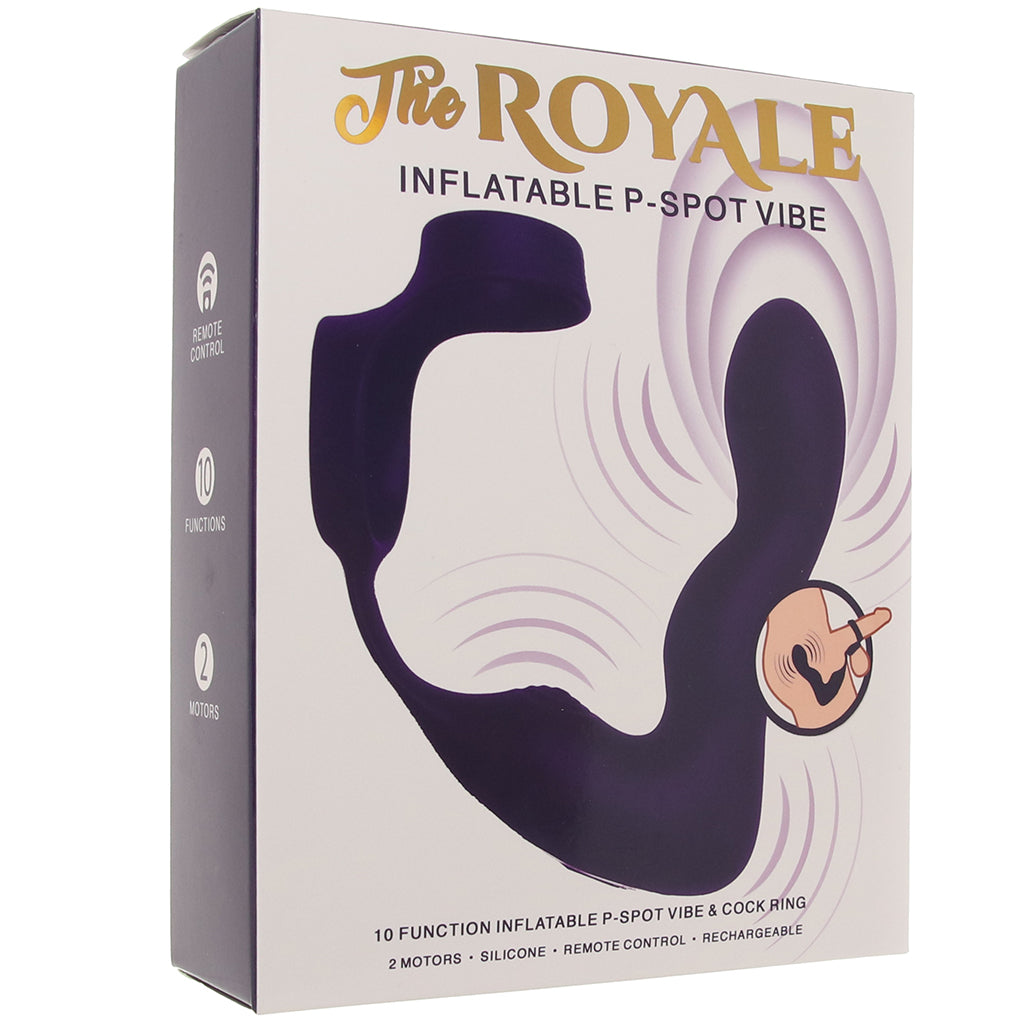 Nasstoys The Royale Inflatable P-Spot Vibe - Vibrators - HoneyHugs Canada (View 9)