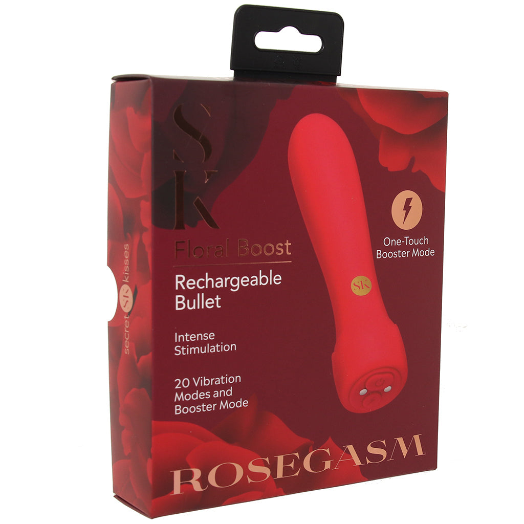 Secret Kisses Secret Kisses Rosegasm Floral Boost Bullet Vibe - Vibrators - HoneyHugs Canada (View 9)