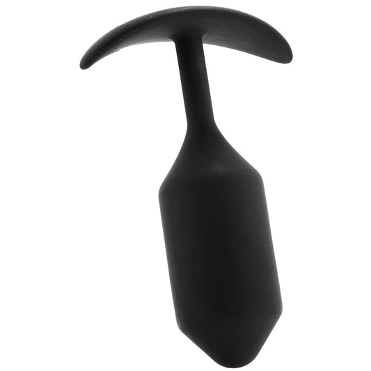B-Vibe Snug Plug 3: Luxury Weighted Silicone Butt Plug for Deep & Lasting Pleasure