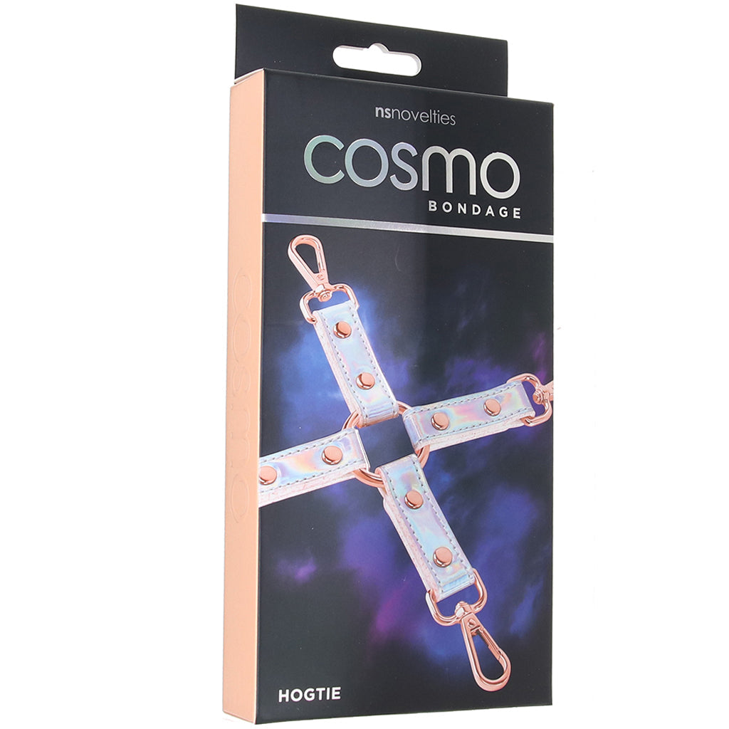 Cosmo Holographic Hog Tie: Dazzling Luxury Restraint for Elevated Play