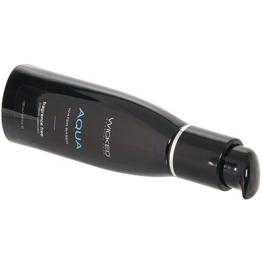 Wicked Aqua Lube: Silky, Fragrance-Free Water-Based Personal Lubricant for Elevated Intimacy