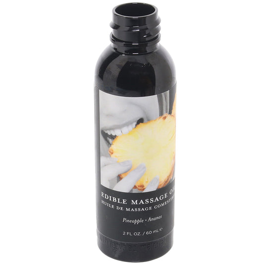 Edible Massage Oil 2oz/60ml in Pineapple