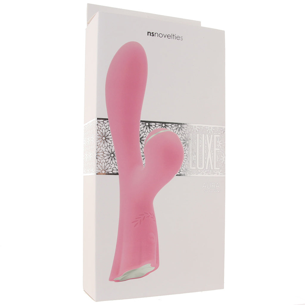 Luxe Collection Luxe Aura Suction Vibe in Pink - Vibrators - HoneyHugs Canada (View 6)