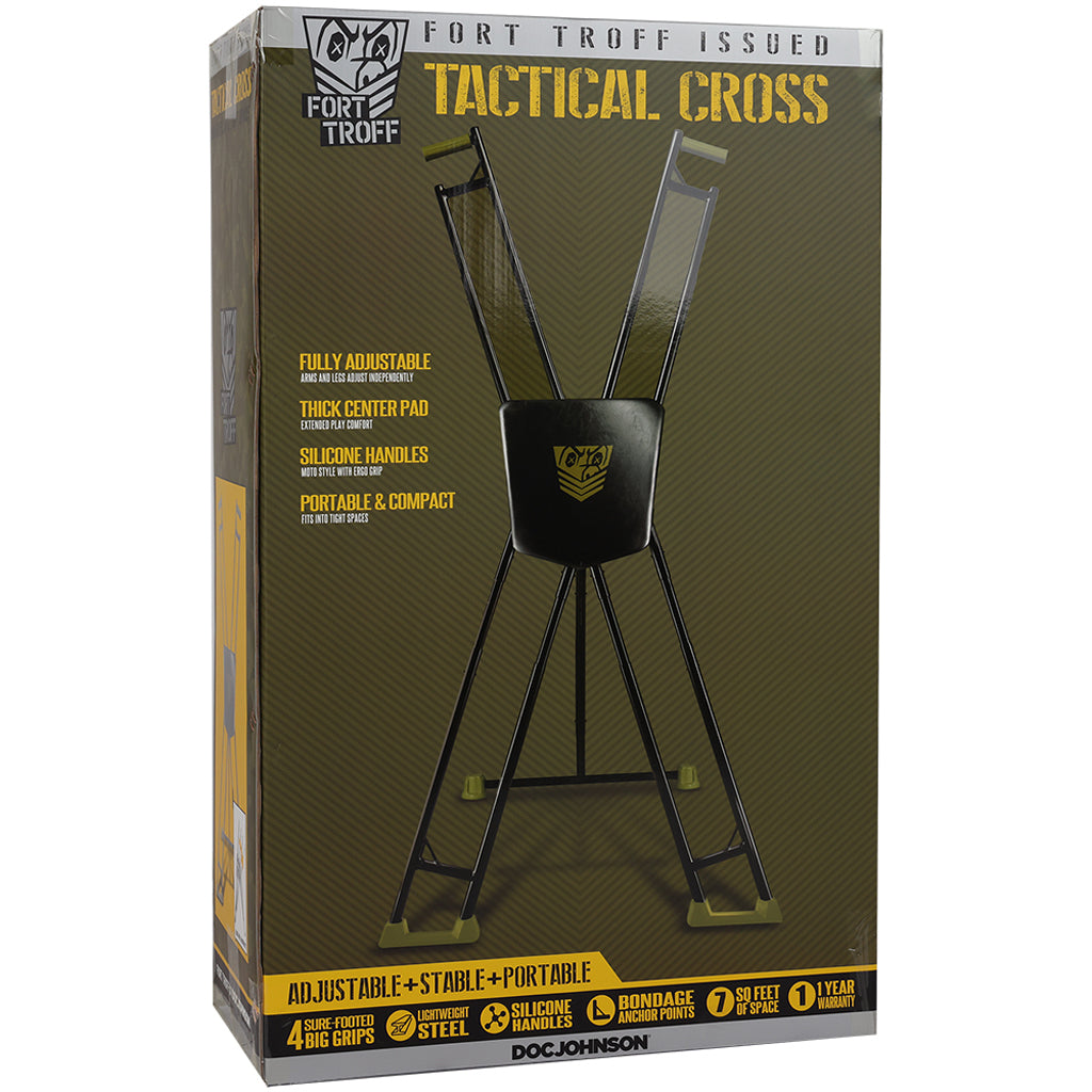 Fort Troff Tactical Cross: Luxury Portable & Adjustable Bondage Frame