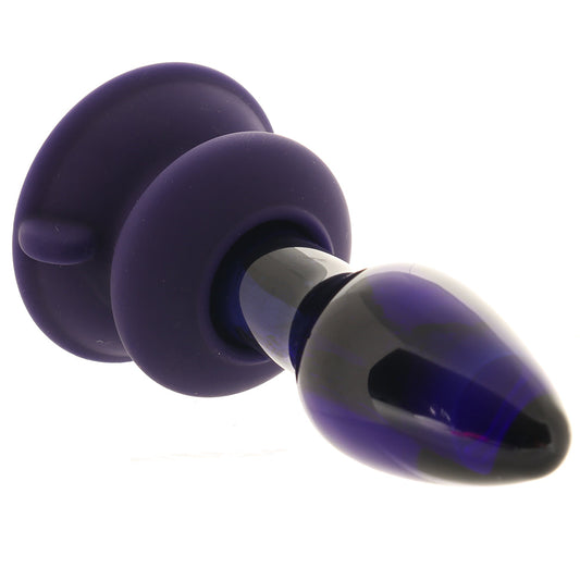 Icicles Icicles No.85 Vibrating Glass Plug in Purple - Vibrators - HoneyHugs Canada (View 2)