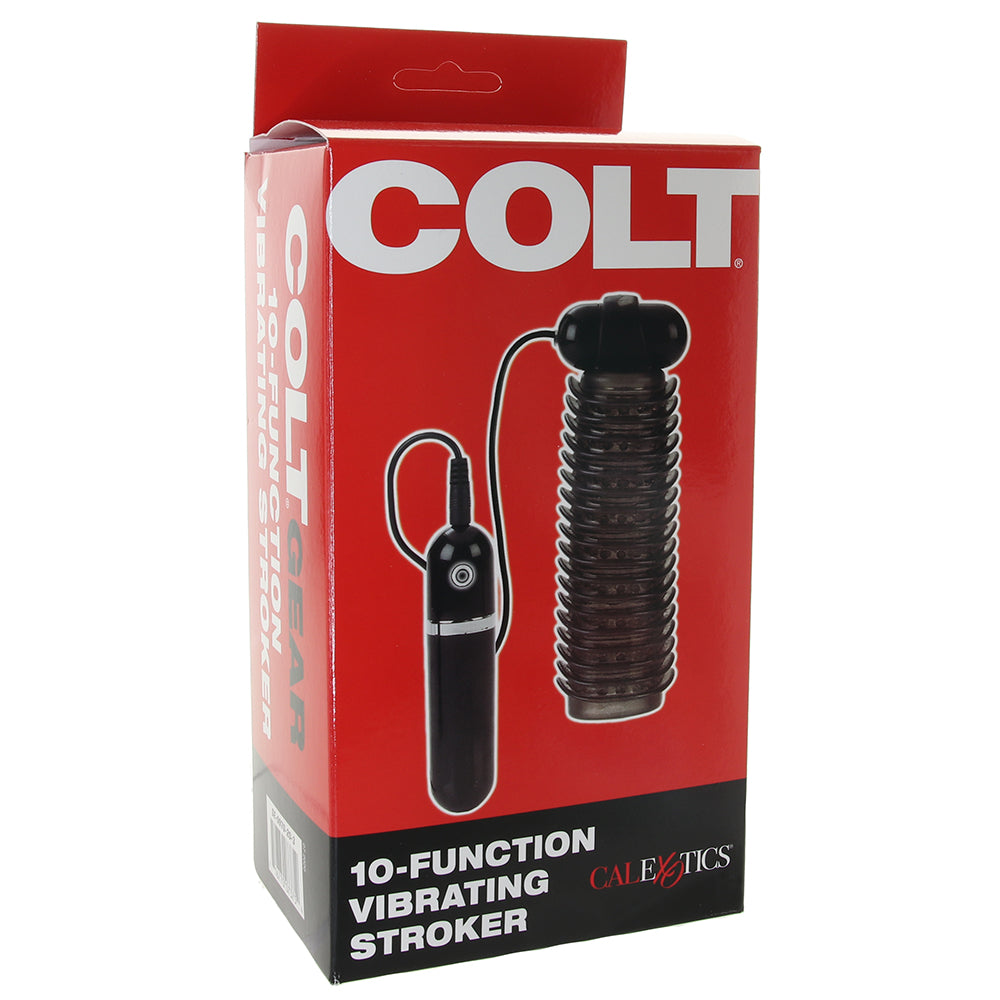 COLT Colt 10 Function Textured Vibrating Stroker in Smoke - Male Masturbators - HoneyHugs Canada (View 6)
