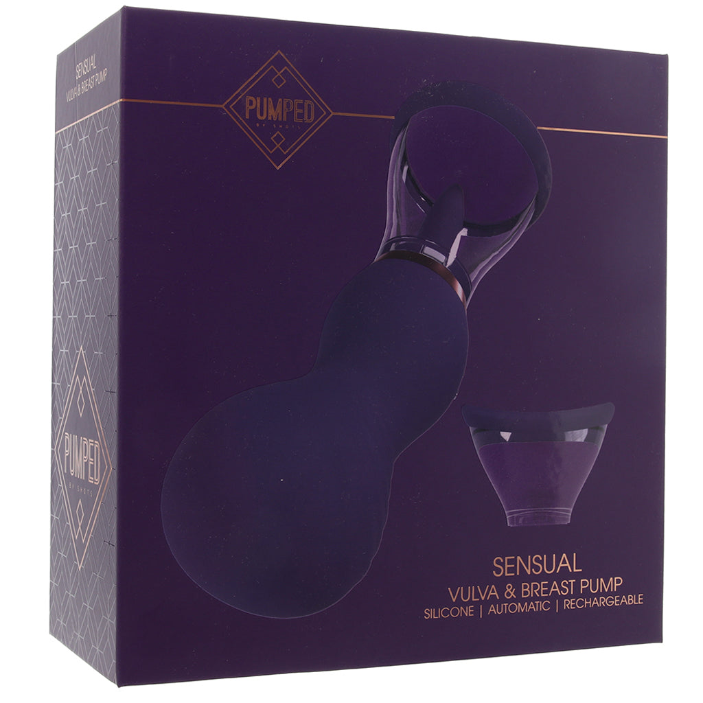 Shots Toys Pumped Sensual Vulva & Breast Pump in Purple - Vibrators - HoneyHugs Canada (View 6)