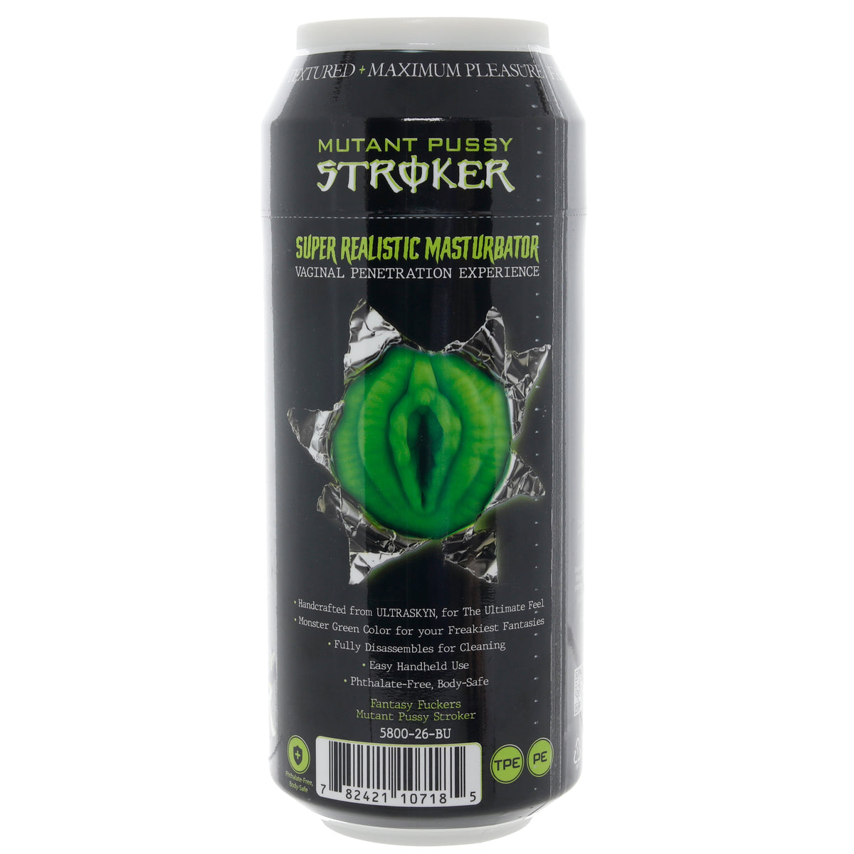 Fantasy Fuckers Mutant Pussy Stroker in Green