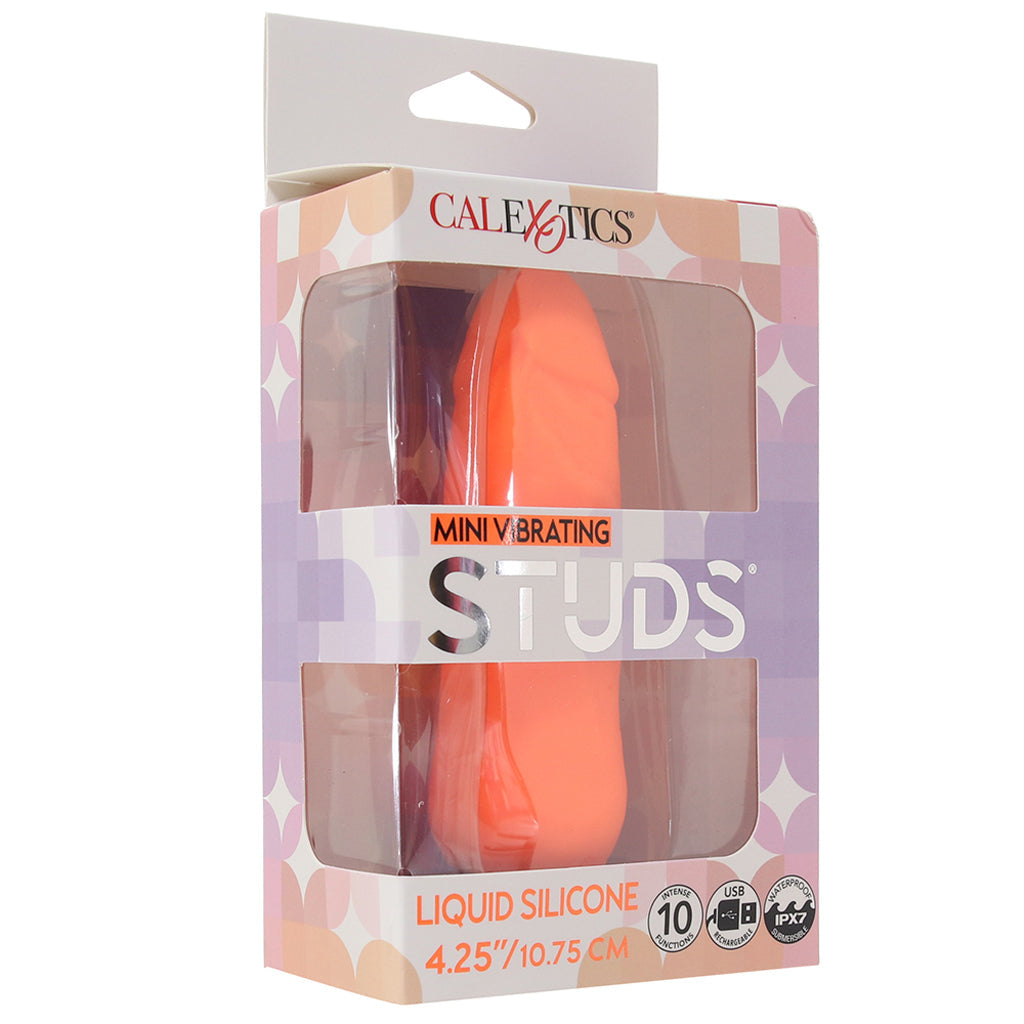CalExotics Studs Mini Vibe in Orange - Vibrators - HoneyHugs Canada (View 6)