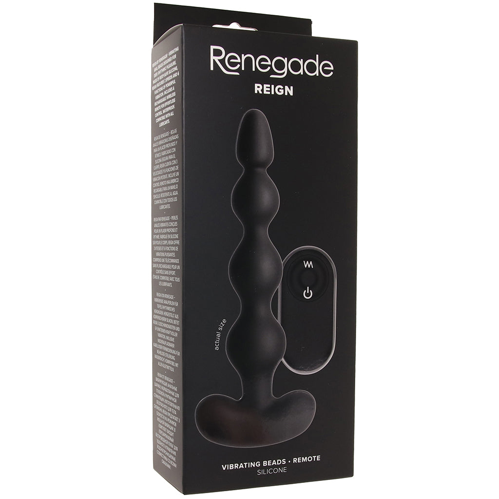 Renegade Series Renegade Reign Vibrating Remote Anal Beads - Vibrators - HoneyHugs Canada (View 9)