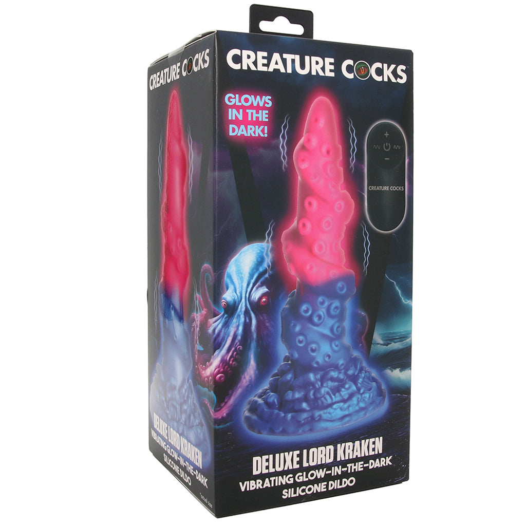 Creature Cocks Creature Cocks Glowing Deluxe Lord Kraken Vibe - Vibrators - HoneyHugs Canada (View 6)