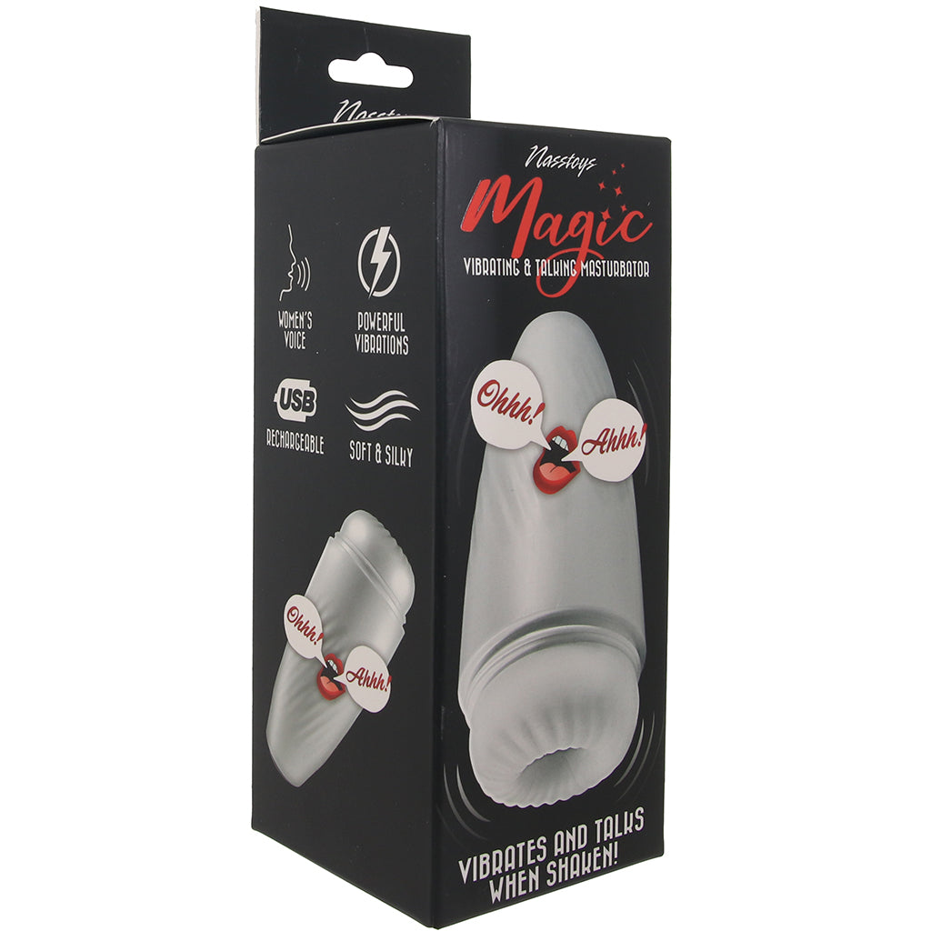 Magic Vibrating & Talking Masturbator
