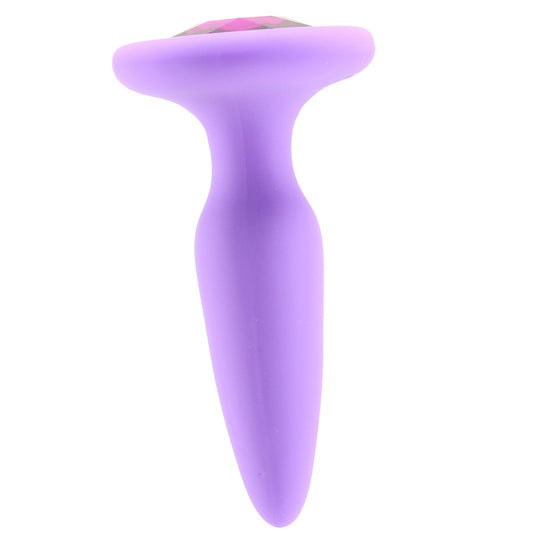 Glams Mini Purple Gem: Discreet Luxury Silicone Butt Plug for Elegant Exploration