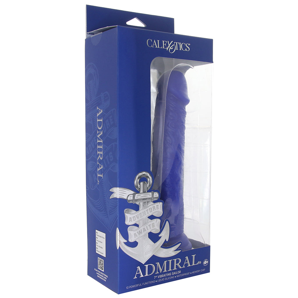 Admiral Admiral 7 Inch Vibrating Sailor Dildo - Vibrators - HoneyHugs Canada (View 6)