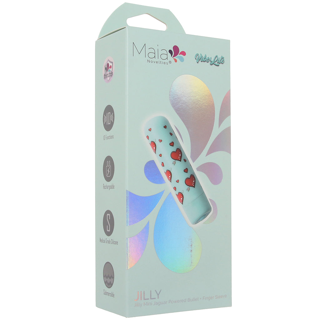 Maia Jilly Mini Jaguar Powered Bullet Vibe with Finger Sleeve - Vibrators - HoneyHugs Canada (View 9)