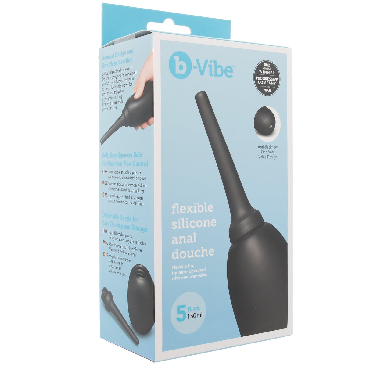 b-Vibe Flexible Silicone Anal Douche