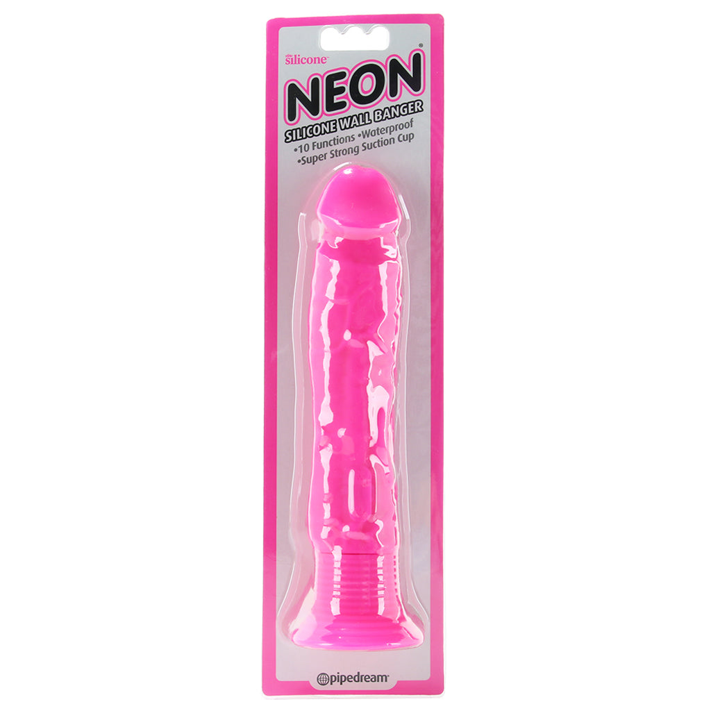 Neon Neon Silicone Wall Banger Vibe in Pink - Vibrators - HoneyHugs Canada (View 6)
