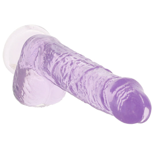 RealRock 5 Inch Realistic Ballsy Dildo in Purple