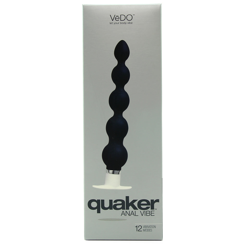 VeDO Quaker Anal Vibe in Just Black - Vibrators - HoneyHugs Canada (View 6)