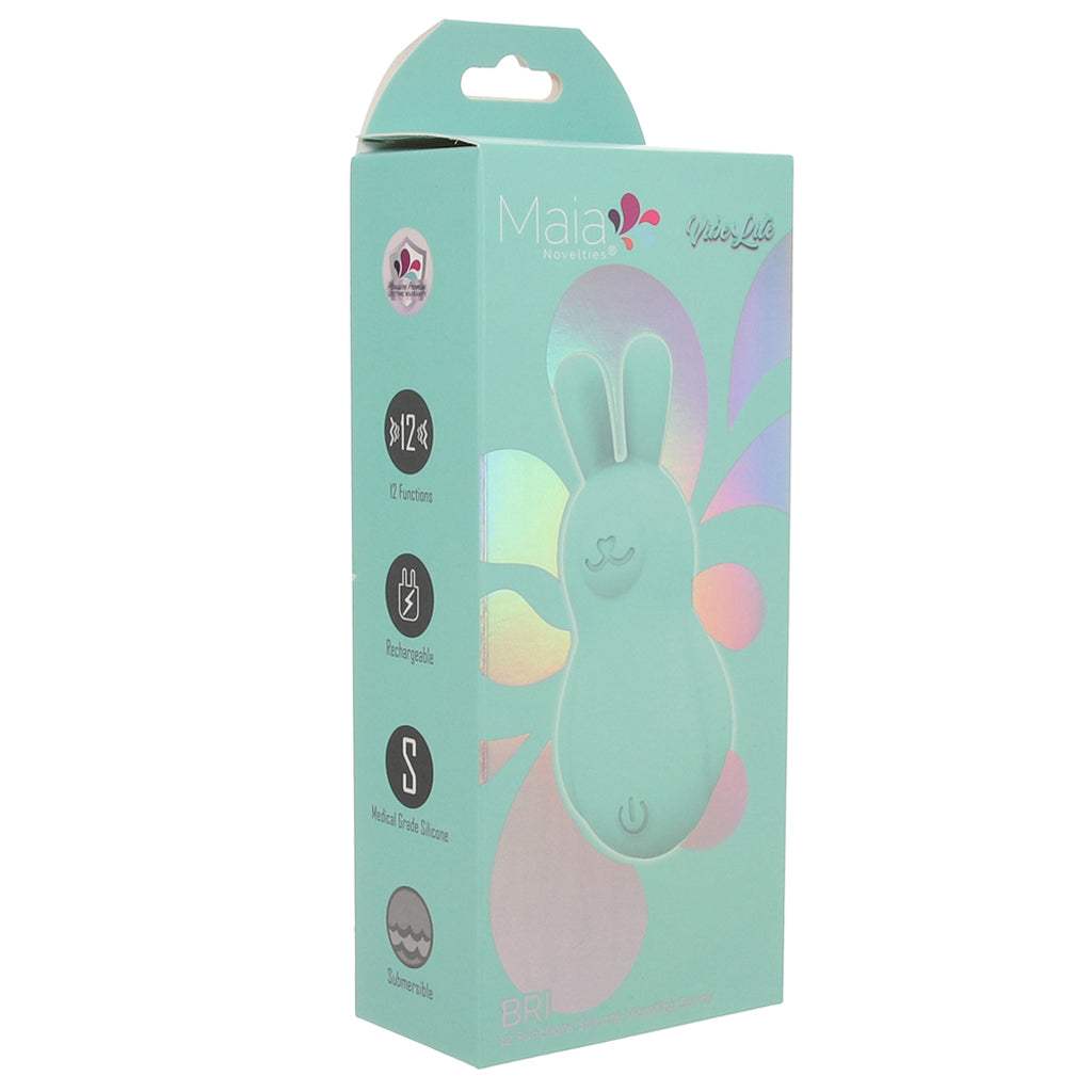 Maia Bri Bunny Mini Vibe in Teal - Vibrators - HoneyHugs Canada (View 6)