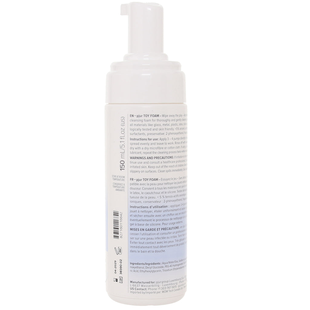Pjur Toy Foam Intense Cleaner in 5.1oz/150ml - Vibrators - HoneyHugs Canada (View 9)