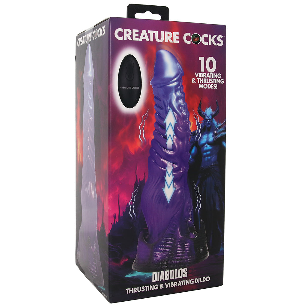 Creature Cocks Creature Cocks Diabolos Thrusting Vibe - Vibrators - HoneyHugs Canada (View 8)