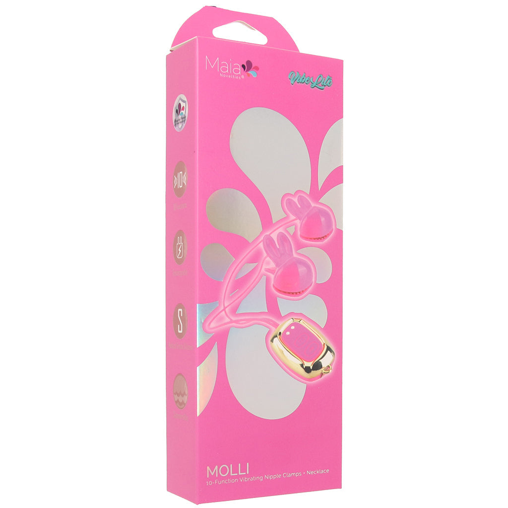 Maia Molli: Luxury Vibrating Nipple Clamps for Exquisite Sensation