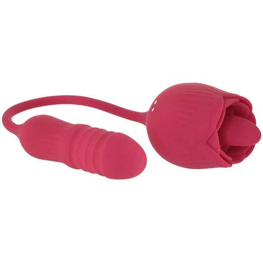 Evolved Novelties Wild Rose Dual Stimulator - Vibrators - HoneyHugs Canada (View 2)