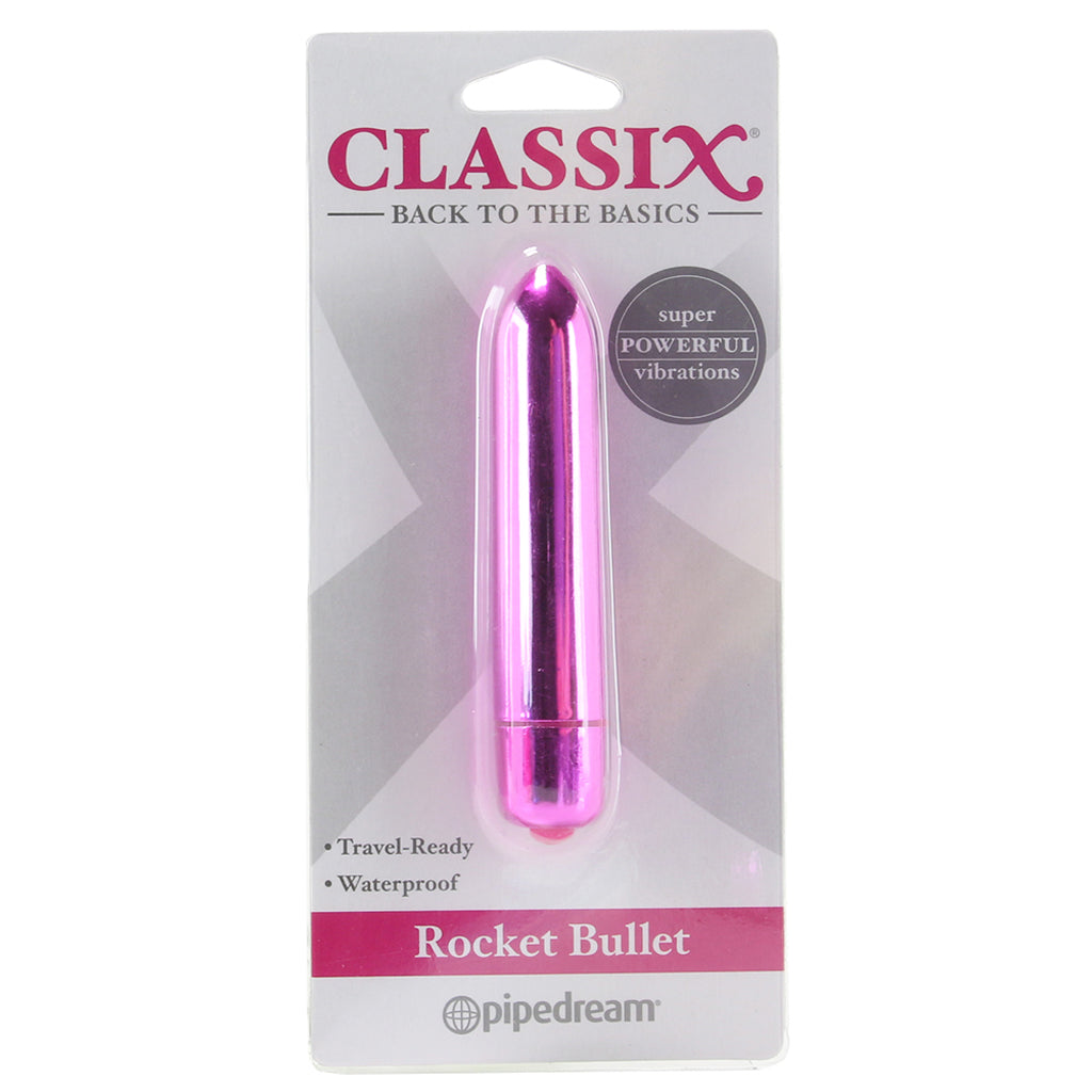 Classix Back to the Basics Rocket Bullet Vibe in Pink - Vibrators - HoneyHugs Canada (View 6)