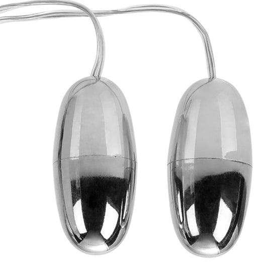 CalExotics Pocket Exotics Double Silver Bullets Vibe - Vibrators - HoneyHugs Canada (View 2)