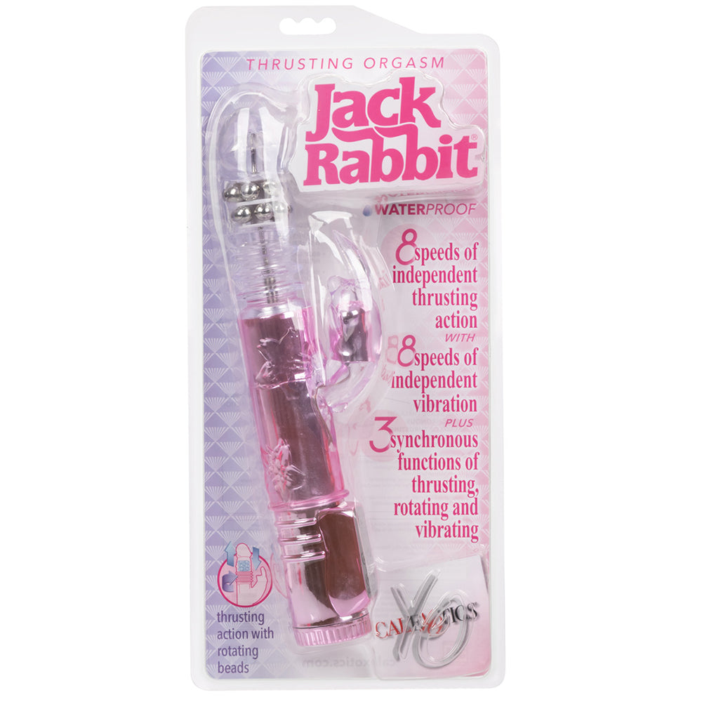 Thrusting Orgasm Bunny Vibe in Pink