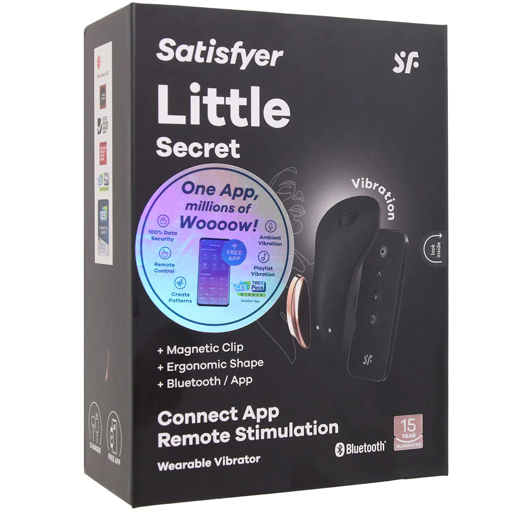 Satisfyer Little Secret: The Discreet Remote Panty Vibe for Connected Pleasure