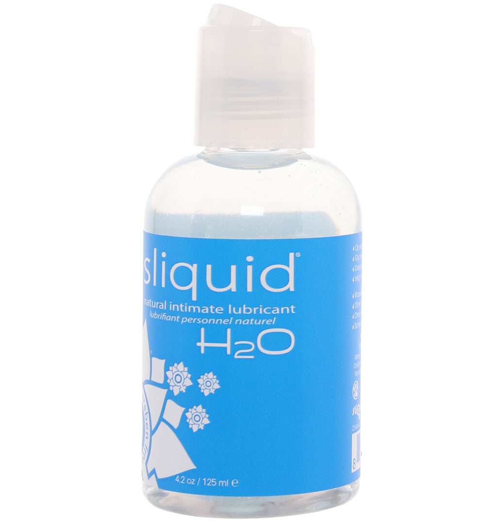 Sliquid H2O: Natural, Glycerine-Free Water-Based Lubricant for Pure Pleasure | 4.2oz