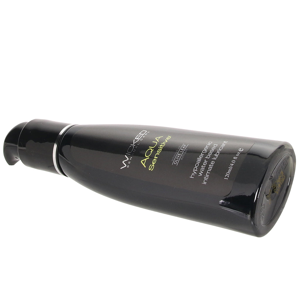 Wicked Aqua Sensitive Lube: Luxurious Hypoallergenic Water-Based for Ultimate Comfort