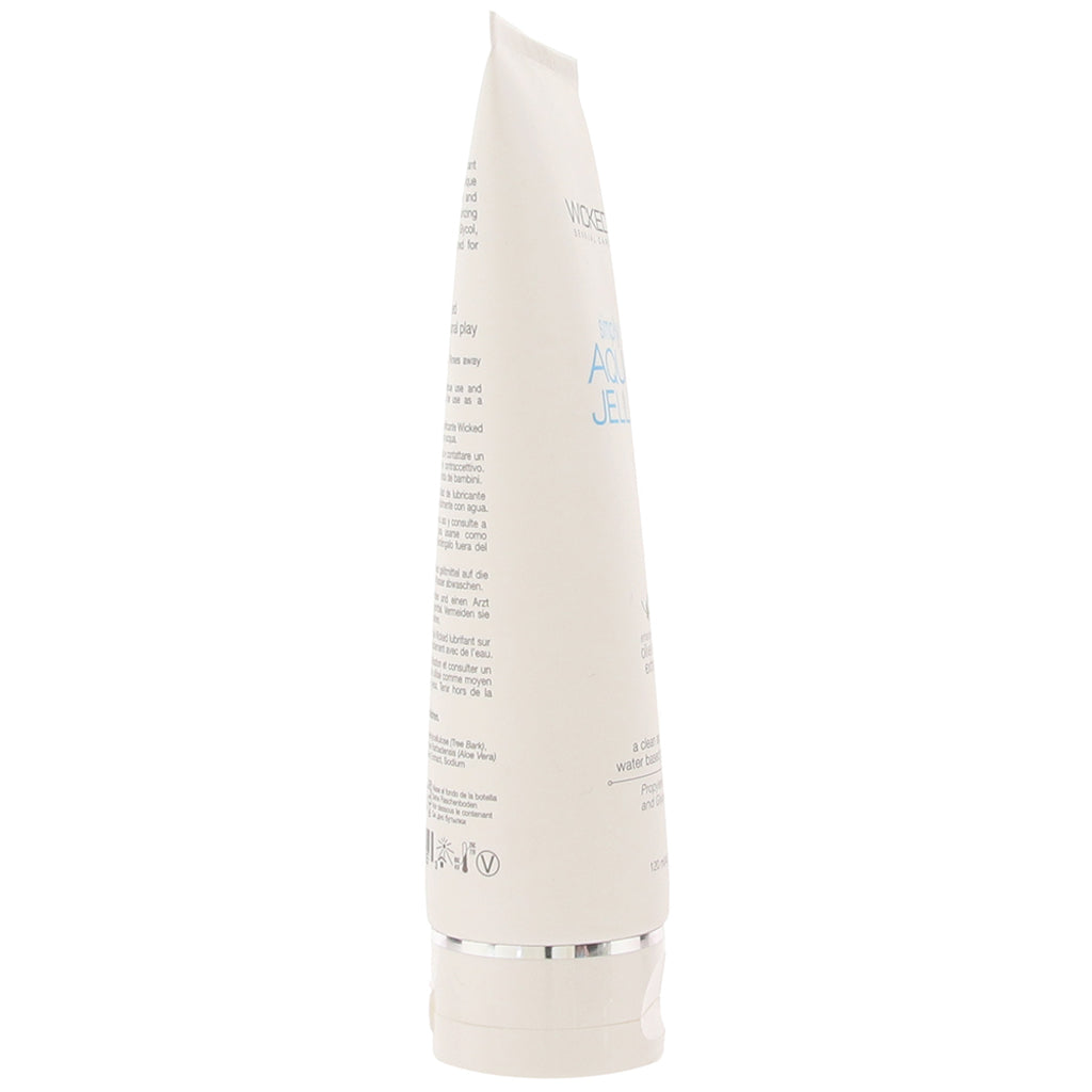 Wicked Simply Aqua Jelle Lube - Premium Water-Based Personal Lubricant for Elevated Intimacy