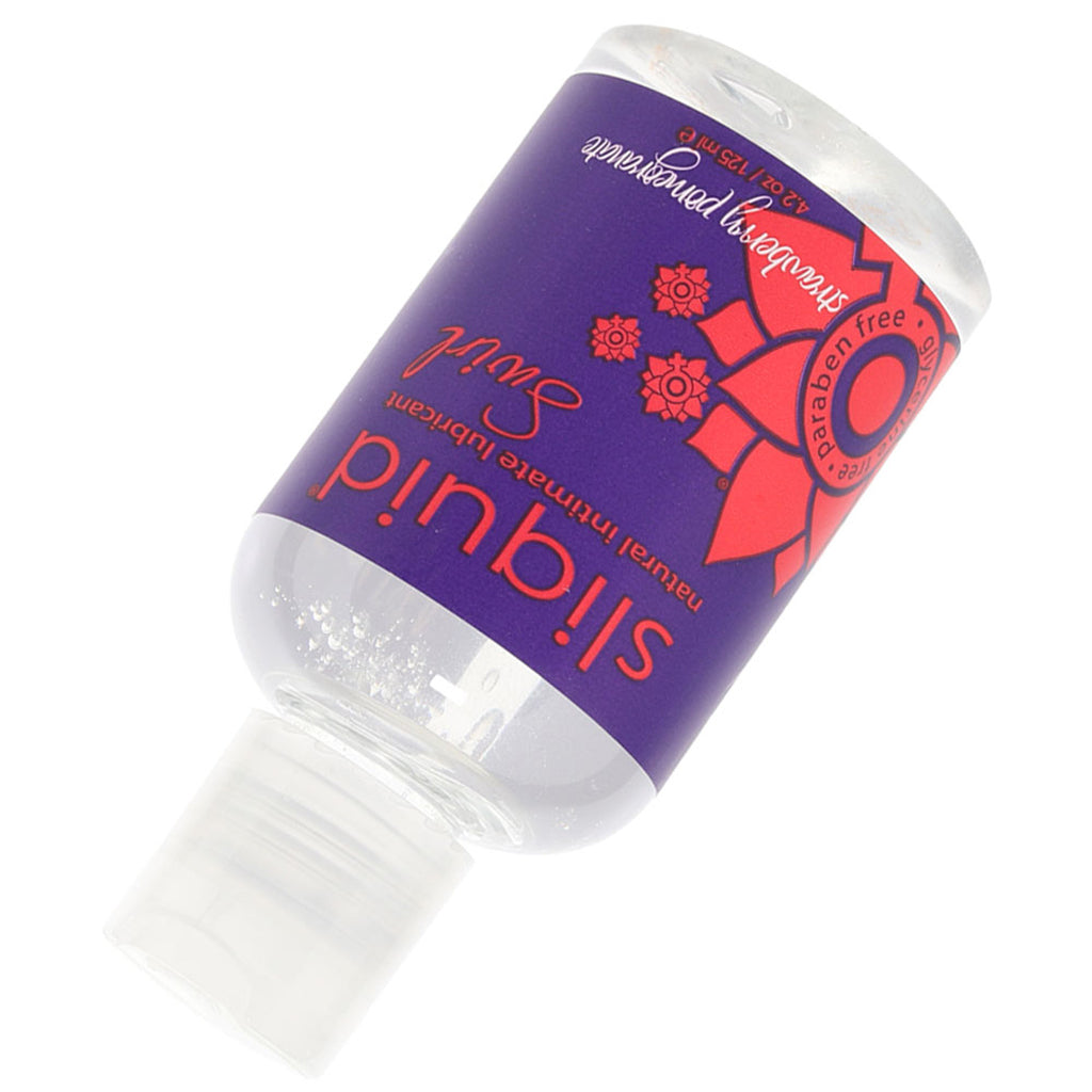 Sliquid Naturals Swirl: Strawberry Pomegranate Flavored Lube for Vegan, Sensitive Pleasure