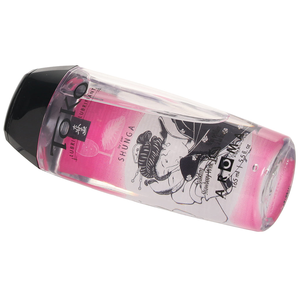 Shunga Toko Aroma Strawberry Wine Flavored Lube | Sweet, Sugar-Free & Toy Safe