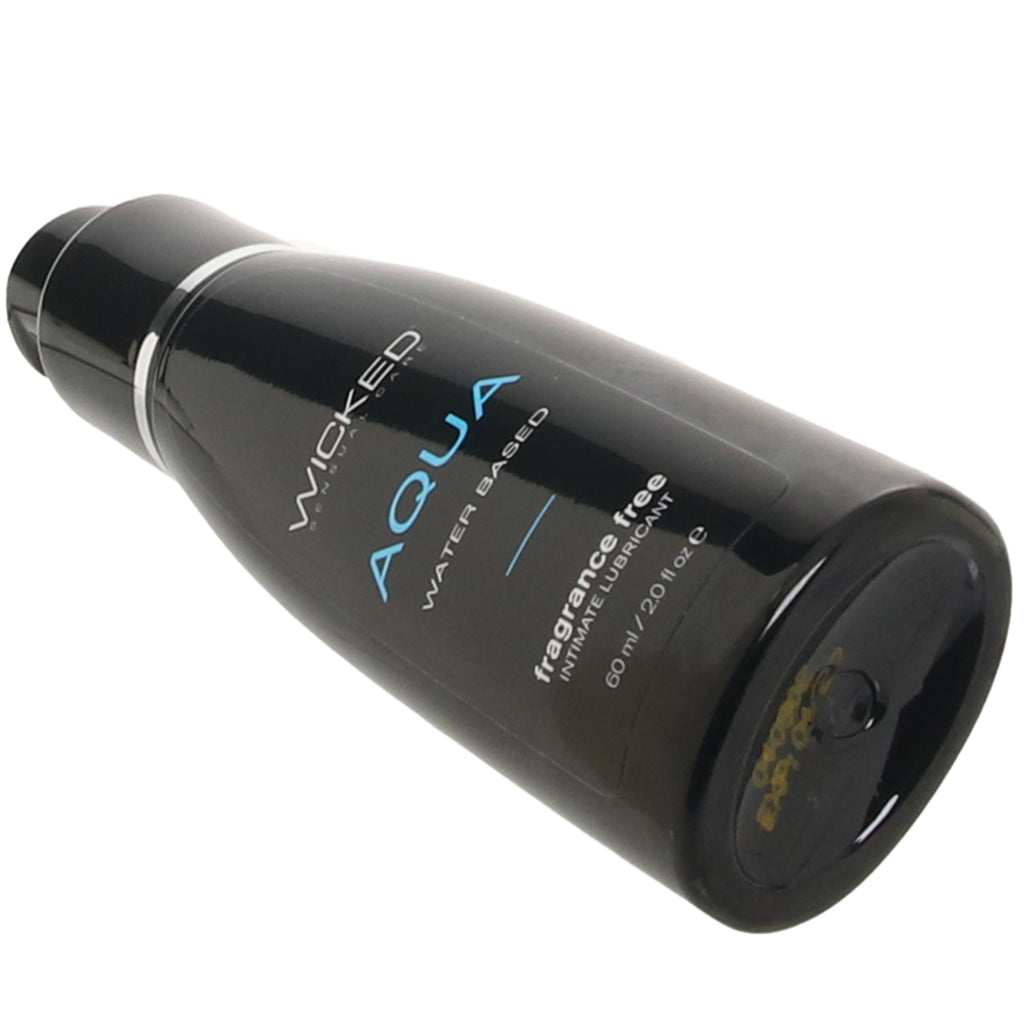 Wicked Aqua Lube: Silky, Fragrance-Free Water-Based Lubricant for Pure Pleasure