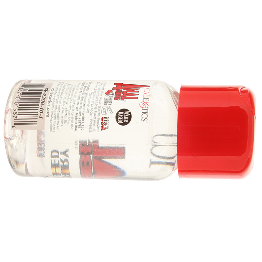 CalExotics Luscious Cherry Anal Lube - Sweet Scent & Velvet Glide (6oz)