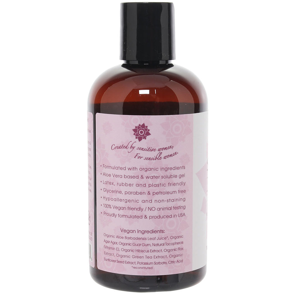 Sliquid Organics Natural Gel Lubricant: Luxurious Water-Based Lube for Sensitive Skin (8.5oz)