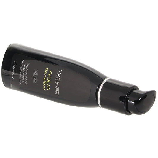 Wicked Aqua Sensitive Lube: Luxurious Hypoallergenic Water-Based for Ultimate Comfort