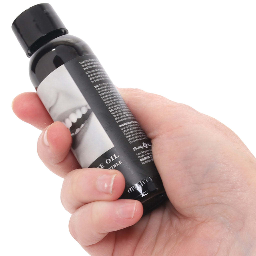 Edible Massage Oil 2oz/60ml in Cherry Burst