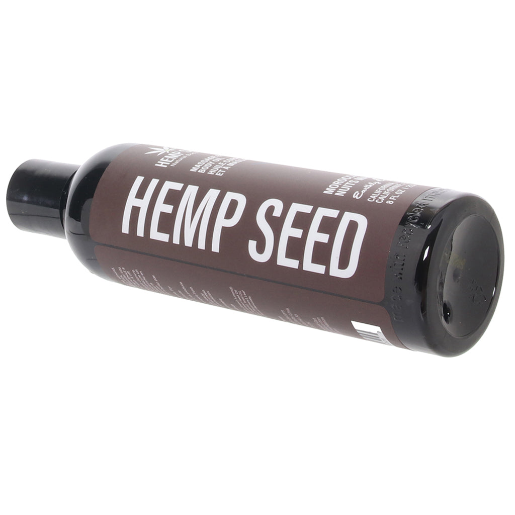 Hemp Seed Massage Oil 8oz/236ml in Moroccan Nights