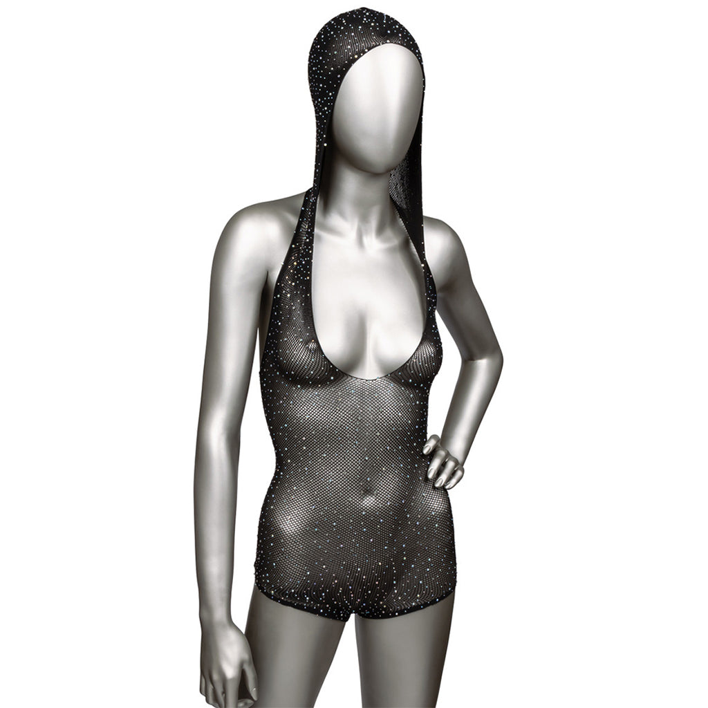 Radiance Hooded Deep V Bodysuit