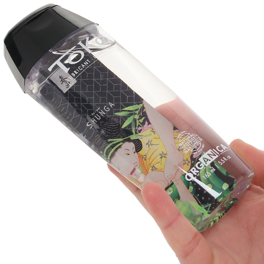 Toko Organica Water-Based Lubricant | Silky Smooth & Condom Safe - 5.5oz